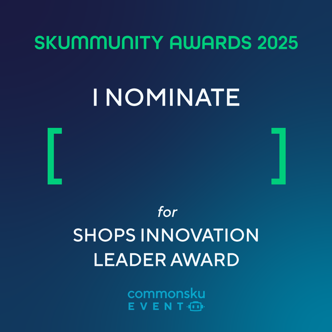 social media asset for Shops Innovation Leader Award Award